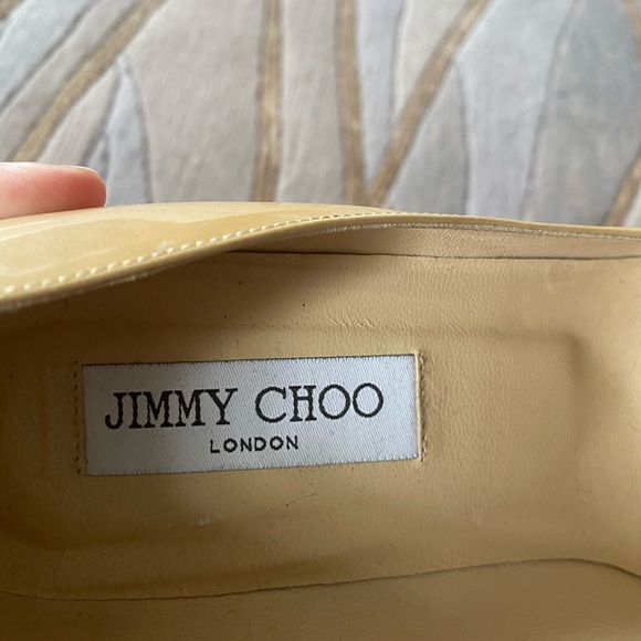- Jimmy Choo leather wedge - Picture 6 of 9